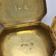 Load image into Gallery viewer, Early George III Silver Curved Vinaigrette Birmingham 1787