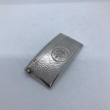 Load image into Gallery viewer, Edwardian Silver Curved Card Case with Planished Finish Chester 1907