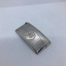 Load image into Gallery viewer, Edwardian Silver Curved Card Case with Planished Finish Chester 1907