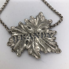 Load image into Gallery viewer, Silver Wine Label / Decanter Label Brandy Yapp & Woodward Birmingham 1849