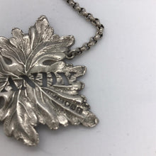 Load image into Gallery viewer, Silver Wine Label / Decanter Label Brandy Yapp & Woodward Birmingham 1849