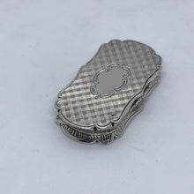 Load image into Gallery viewer, Large Victorian Silver Vinaigrette Alfred Taylor Birmingham 1853