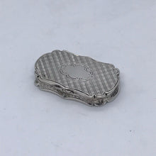 Load image into Gallery viewer, Large Victorian Silver Vinaigrette Alfred Taylor Birmingham 1853
