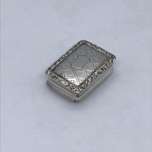 Load image into Gallery viewer, Nathaniel Mills Silver Vinaigrette Birmingham 1840