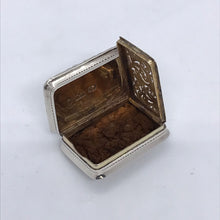 Load image into Gallery viewer, Nathaniel Mills Silver Vinaigrette Birmingham 1840