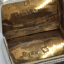 Load image into Gallery viewer, Nathaniel Mills Silver Vinaigrette Birmingham 1840