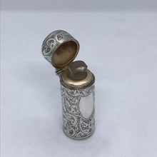 Load image into Gallery viewer, Miniature Silver Scent Bottle Hilliard & Thomason 1902