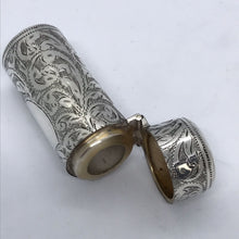 Load image into Gallery viewer, Miniature Silver Scent Bottle Hilliard & Thomason 1902