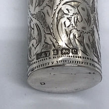 Load image into Gallery viewer, Miniature Silver Scent Bottle Hilliard & Thomason 1902
