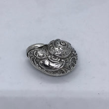 Load image into Gallery viewer, Silver Nautilus Shell Vesta Hallmarked London 1976