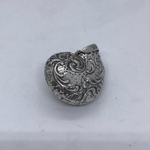 Load image into Gallery viewer, Silver Nautilus Shell Vesta Hallmarked London 1976