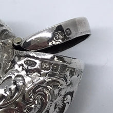 Load image into Gallery viewer, Silver Nautilus Shell Vesta Hallmarked London 1976