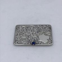 Load image into Gallery viewer, Sliding Silver Stamp Holder Ahronsberg Brothers Birmingham 1904