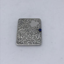 Load image into Gallery viewer, Sliding Silver Stamp Holder Ahronsberg Brothers Birmingham 1904