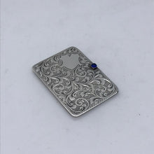 Load image into Gallery viewer, Sliding Silver Stamp Holder Ahronsberg Brothers Birmingham 1904