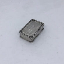Load image into Gallery viewer, William IV Silver Vinaigrette Edward Smith Birmingham 1835