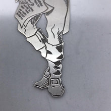 Load image into Gallery viewer, Hallmarked Solid Sterling Silver Novelty Bookmark Robert Burns