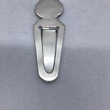 Load image into Gallery viewer, Hallmarked Solid Silver Tudor Rose Bookmark London 1988 Laurence R Watson & Co