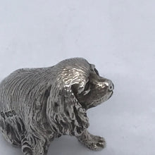 Load image into Gallery viewer, Solid Sterling Silver Novelty Model of a Dog - Cavalier King Charles Spaniel