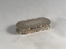 Load image into Gallery viewer, Hallmarked Silver Snuff Box Frederick Marson London 1862