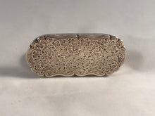 Load image into Gallery viewer, Hallmarked Silver Snuff Box Frederick Marson London 1862