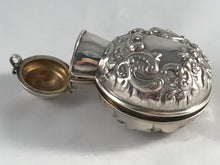 Load image into Gallery viewer, Hallmarked Silver Scent Bottle Case Goldsmiths And Silversmiths London 1898