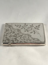 Load image into Gallery viewer, Hallmarked Silver Card Case Hilliard And Thomason Birmingham 1895