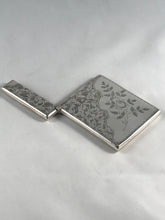 Load image into Gallery viewer, Hallmarked Silver Card Case Hilliard And Thomason Birmingham 1895
