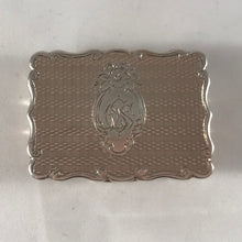 Load image into Gallery viewer, Hallmarked Silver Vinaigrette George Unite Birmingham 1875