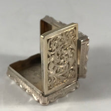 Load image into Gallery viewer, Hallmarked Silver Vinaigrette George Unite Birmingham 1875