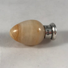 Load image into Gallery viewer, Sampson, silver topped egg scent bottle