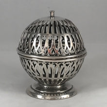 Load image into Gallery viewer, Hallmarked Edwardian Silver String Ball Holder Birmingham 1907