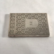 Load image into Gallery viewer, George IV Hallmarked Silver Card Case Joseph Taylor 1828