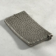 Load image into Gallery viewer, Edwardian curved card case, ivy leaf detail