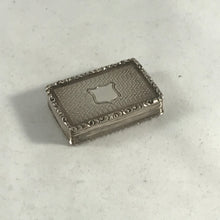 Load image into Gallery viewer, Hallmarked Victorian Silver Vinaigrette Francis Clark Birmingham 1840