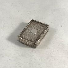 Load image into Gallery viewer, Hallmarked Victorian Silver Vinaigrette Francis Clark Birmingham 1840