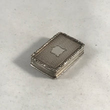 Load image into Gallery viewer, Hallmarked Victorian Silver Vinaigrette Francis Clark Birmingham 1840