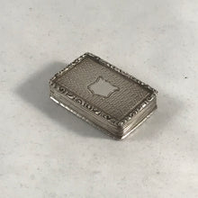 Load image into Gallery viewer, Hallmarked Victorian Silver Vinaigrette Francis Clark Birmingham 1840