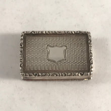 Load image into Gallery viewer, Hallmarked Victorian Silver Vinaigrette Francis Clark Birmingham 1840