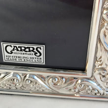 Load image into Gallery viewer, Ornate Silver Picture Frame Carrs Of Sheffield