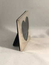 Load image into Gallery viewer, Hallmarked Solid Silver Photograph Frame - Heart Shaped