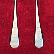 Load image into Gallery viewer, Boxed Set Of Silver Collectors Spoons British Hallmarks Queen Elizabeth II Coronation 1953