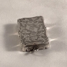 Load image into Gallery viewer, Victorian Silver Vinaigrette With Ivy Leaf Decoration Birmingham 1885
