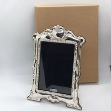 Load image into Gallery viewer, Gothic Arched Silver Photograph Frame
