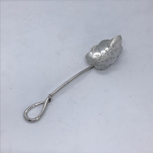 Load image into Gallery viewer, Victorian Silver Leaf Spoon Lee &amp; Wigfull Sheffield 1898
