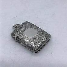 Load image into Gallery viewer, Silver Vesta With Round Cartouche Birmingham 1894
