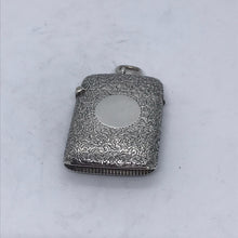 Load image into Gallery viewer, Silver Vesta With Round Cartouche Birmingham 1894
