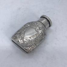 Load image into Gallery viewer, Silver Morton&#39;s Patent &quot;The Maze&quot; Vesta Stamped Sterling Silver
