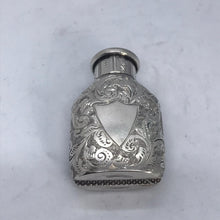 Load image into Gallery viewer, Silver Morton&#39;s Patent &quot;The Maze&quot; Vesta Stamped Sterling Silver
