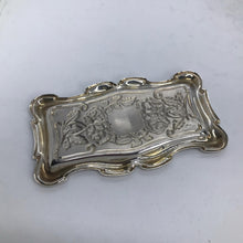 Load image into Gallery viewer, Silver Pin Tray / Ring Tray Carr&#39;s Of Sheffield 1994
